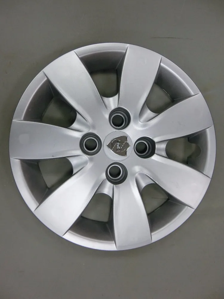 Taiwan auto parts 14' universal center cap silver ABS spare wheel cover