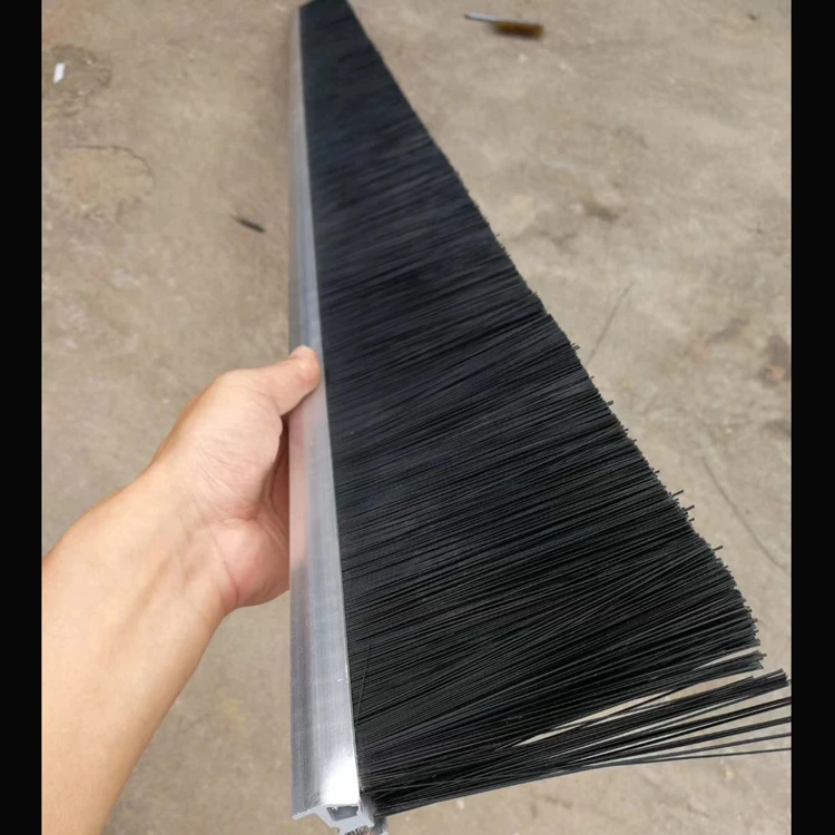 Door bottom sweep brush,strip brush,bristle strip brush
