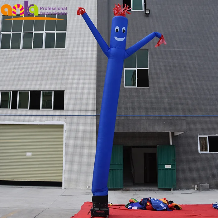Cheerful inflatable advertising sky dancer balloon dancing air man for sale