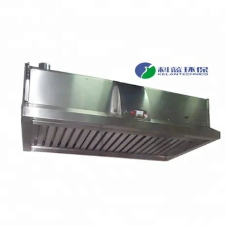 Commercial Kitchen Stainless Cooking Exhaust Stove Hood and Purification System