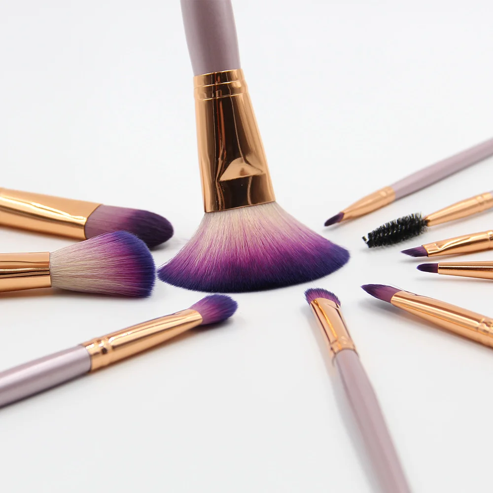 
Nylon Hair Top Makeups/Make Up Bamboo Handle Sets 10 Pcs Makeup Brush Set make up brush cleaner mascara brushes 