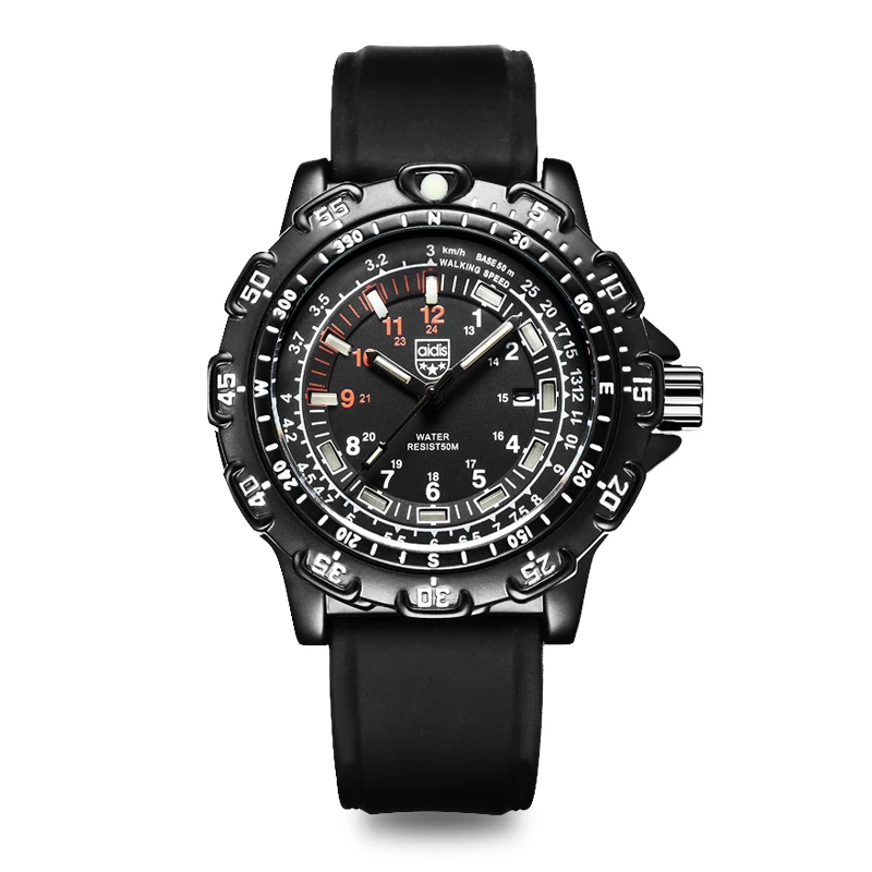 2018 Shenzhen watch Men Top Brand Sport Watch luminous Waterproof Full Steel high quality Army Military Watch