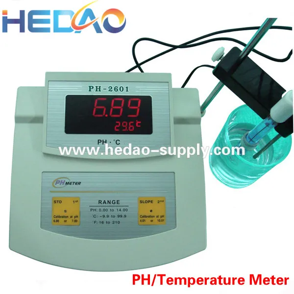 Ph-2601 0.00 ~ 14.00 C настольные электронные ph метры