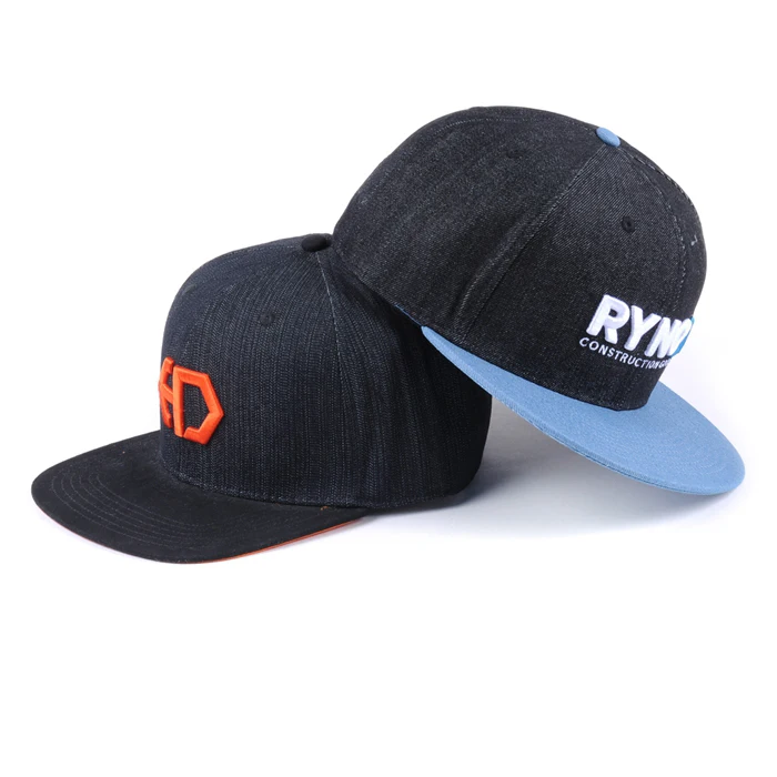 Shenzhen aung crown caps & hats custom branded logo snapback cap