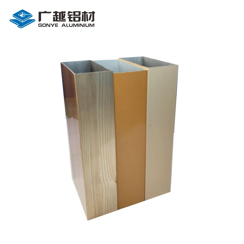 Delicate profiles aluminum 6061 t5 tube, profiles