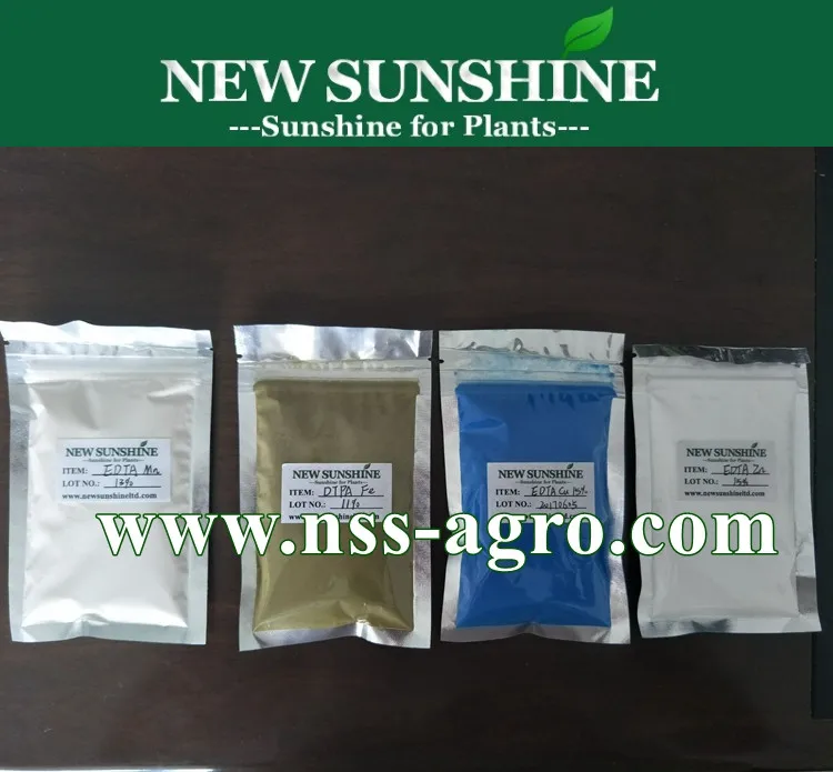 Water Soluble EDTA Fe 13% Powder Chelated Iron Fertilizer