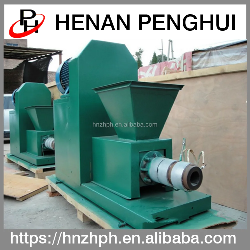High Efficiency Corn Cob Straw Hay Sugarcane Bagasse Charcoal Powder Briquette Machine