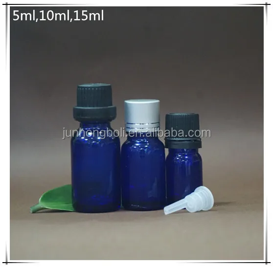 Alibaba Китай 5 мл 10 мл 15 мл Уникальный синий Стеклянные Бутылки/Бутылка Эфирного Масла