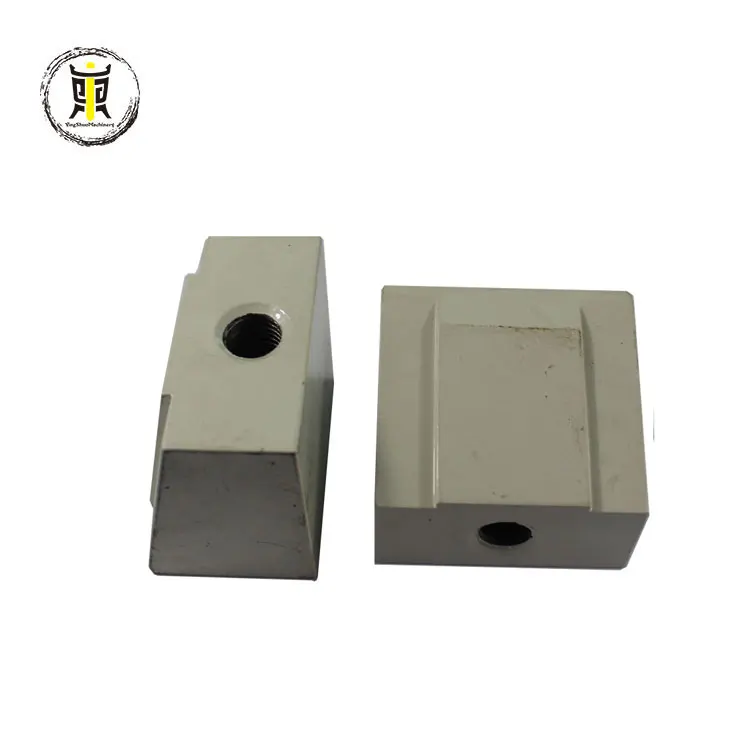 OEM cast iron counterweight block for excavator, forklift truck, loader according to drawings