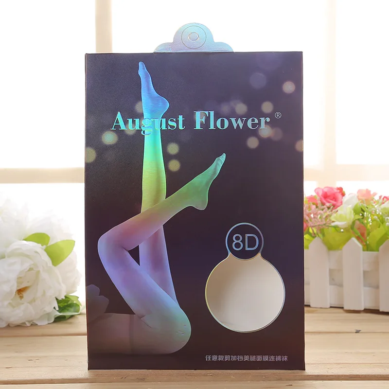 Custom order luxury tights leggings packaging envelopes Recyclable holographic paper envelopes packing