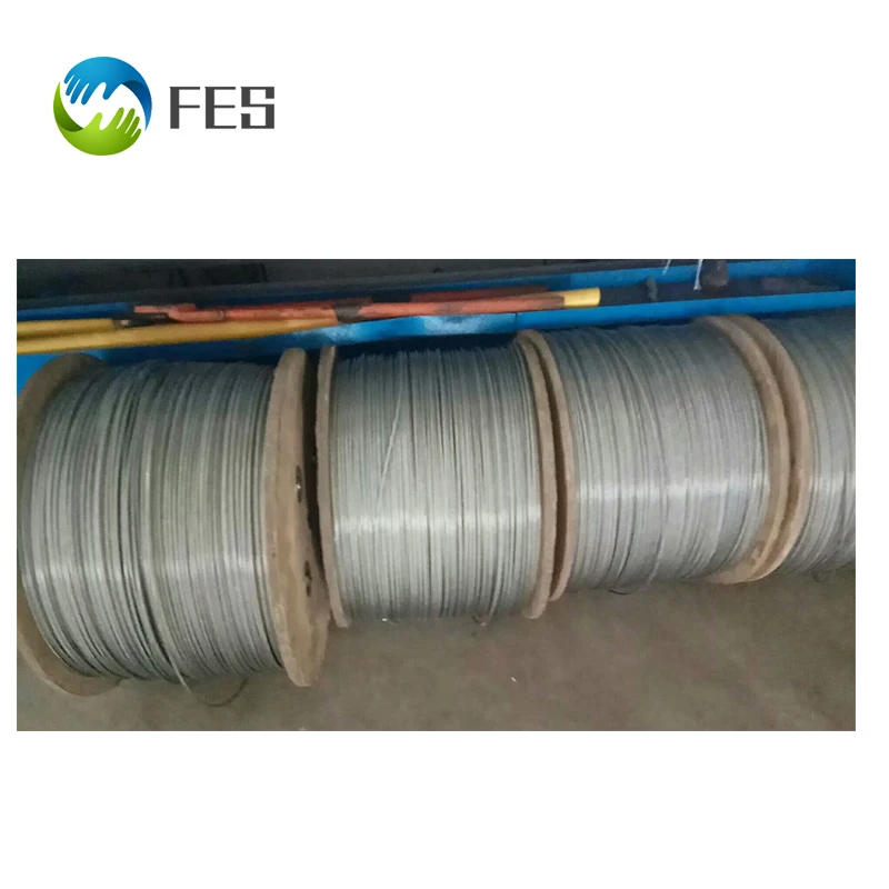 Высокое качество 6 мм оцинкованный горячим способом, в виде стальной трос