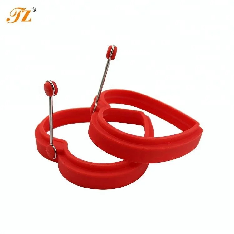 Food Grade Silicone Heart Shape Egg Frying Mould