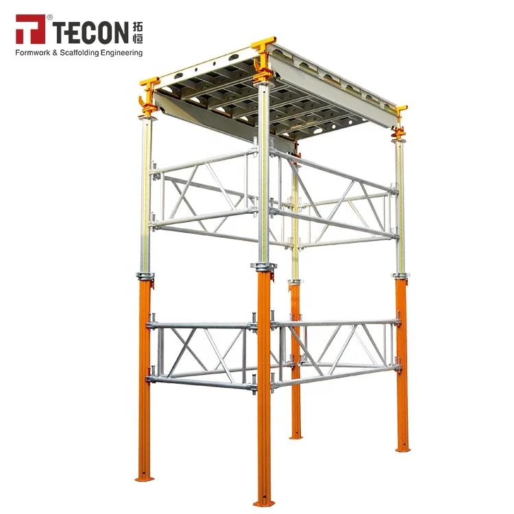 Metal Aluminium Scaffolding Shoring Standard Prop For Construction
