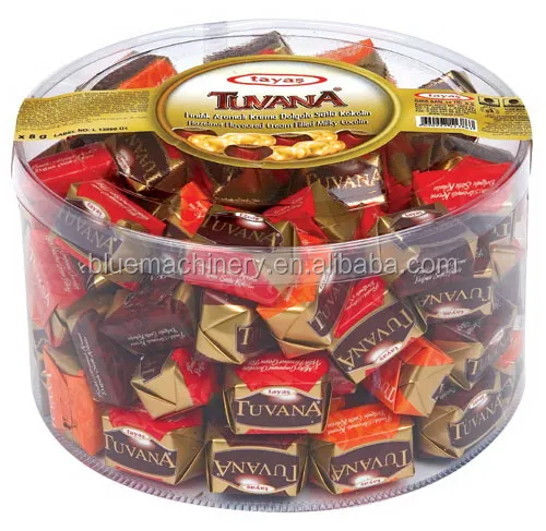 Automatic ultrasonic PVC candy box welding machine cylinder box automatic manufacture machine