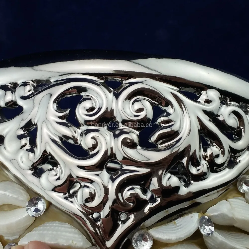 2014 ceramics vase with shell