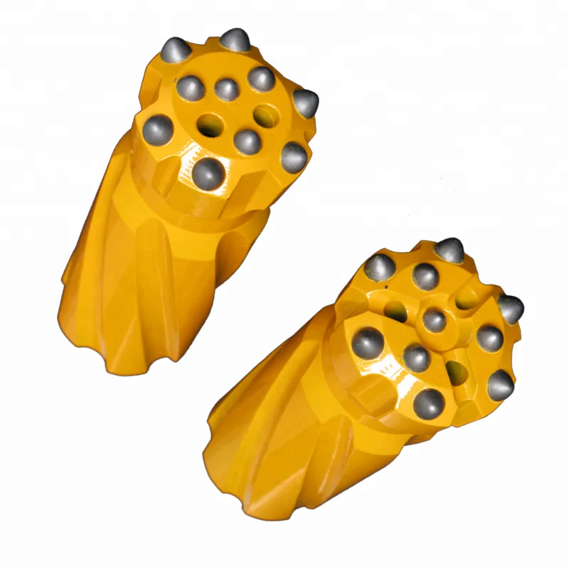 Mining Tools Hard Rock Drilling Long Skirt T51 Retractable Thread TCI Button Drill Bits Ballistic Button Drill Bit Stable