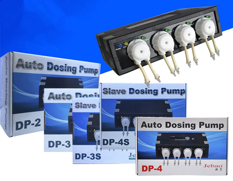 
JEBAO JECOD DP2 DP3 DP4 DP-2 DP-3 DP-4 DP3S DP4S DP-3S DP-4S Auto Dosing Pump -Automatic Doser for Marine Reef Aquarium 