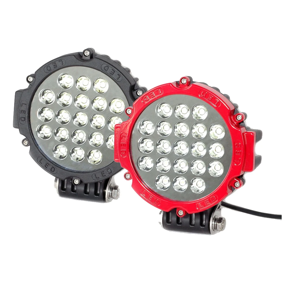 
Factory Hot sale 12 volt 24V IP67 cheap 7 inch 63W 7' Spots Round truck led headlight 