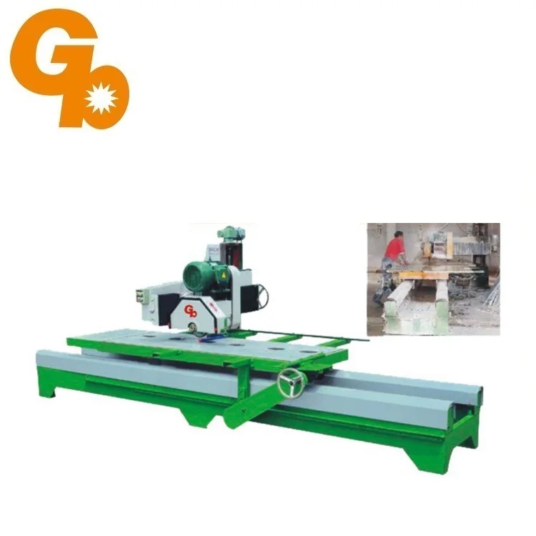 Manual Hand Granite Marble Slab Stone Cutting Processing Machine