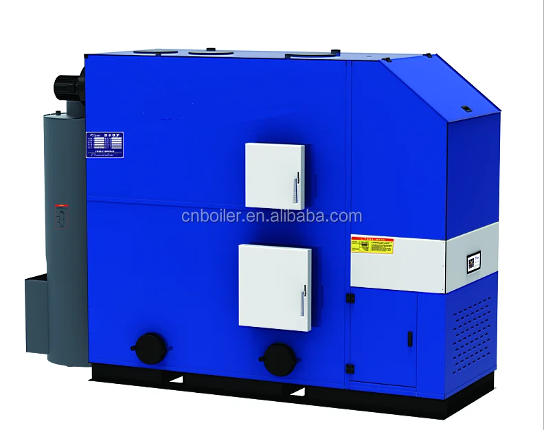 Automatic wood pellet steam boiler