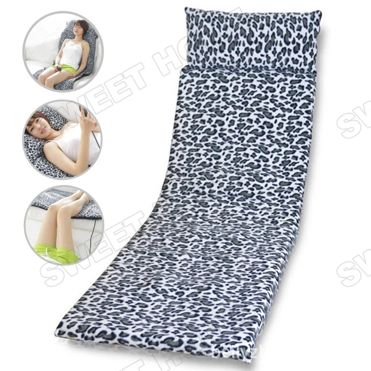 Электрический всего тела Шиацу с подогревом массажный матрас