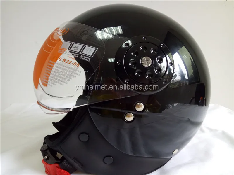 ECE Jet helmet motorcycle helmet motorcross motorbike casco moto New Capacete motorcycle open face vintage motorcycle YM-611