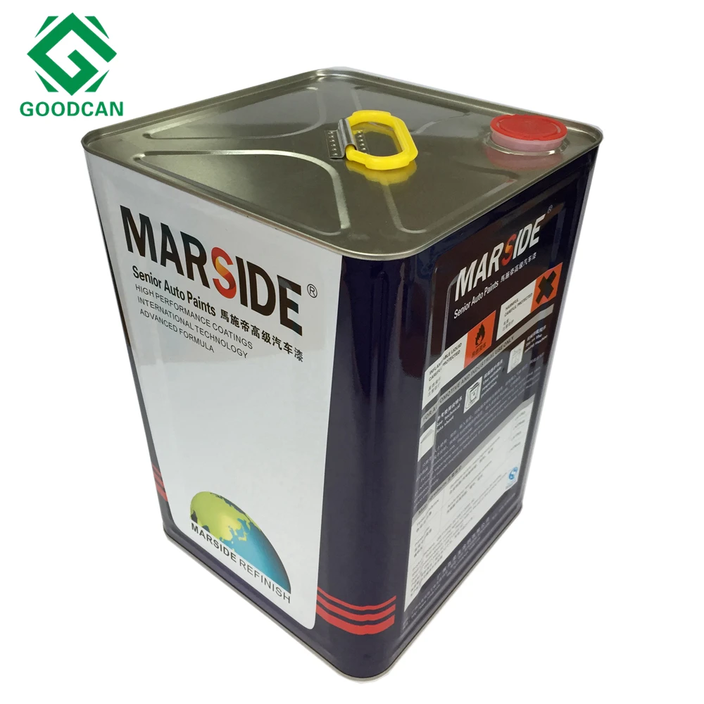 2021 custom 10-25l square metal tin box on sale oil storage container