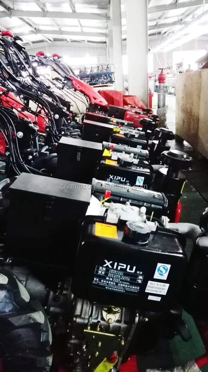 
High quality 7hp 8hp 9hp 10hp 13hpwalking tractor packing in wooden box 