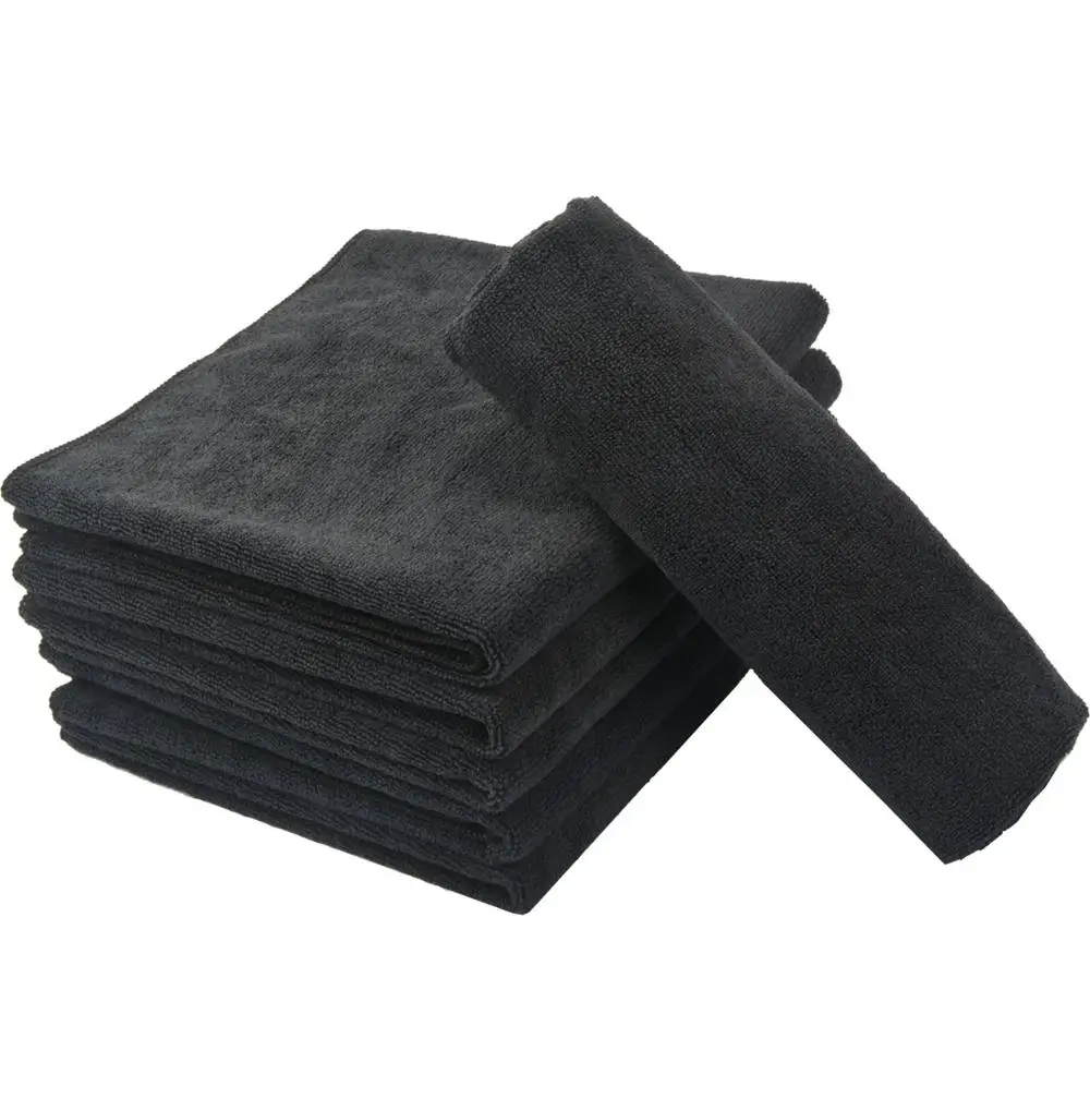 Sunland черное полотенце из микрофибры для сушки волос