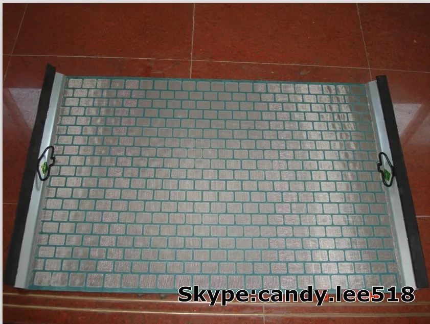 oil vibrating sieving mesh,Mud shaker screen with wave shape