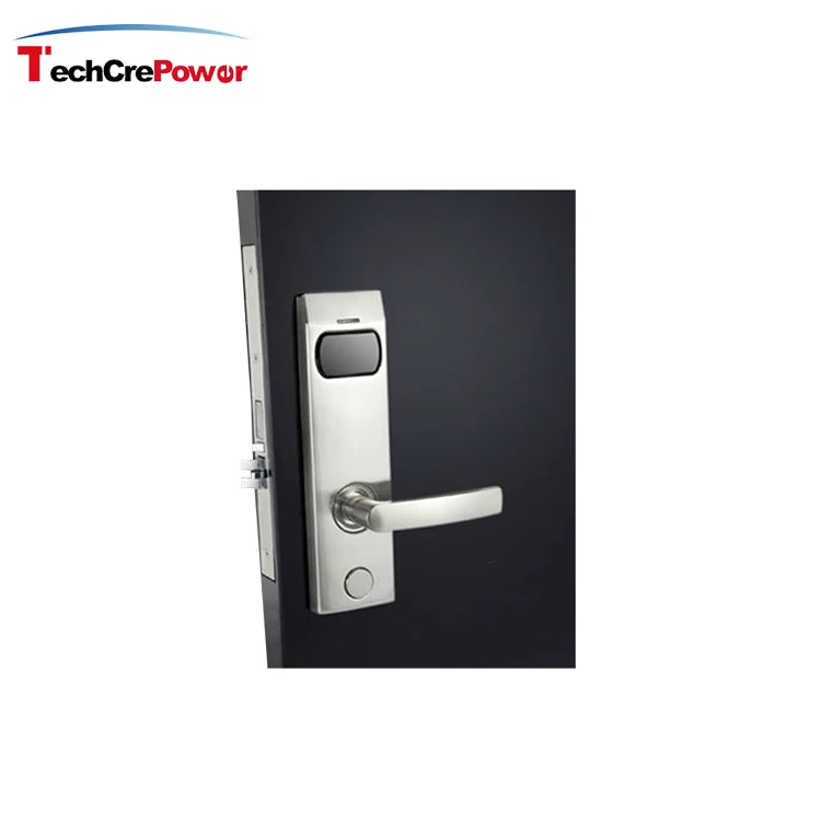 L923-M Серебряный цинковый сплав умный электронный отпечаток пальца дверной замок деревянный дверной замок для отеля