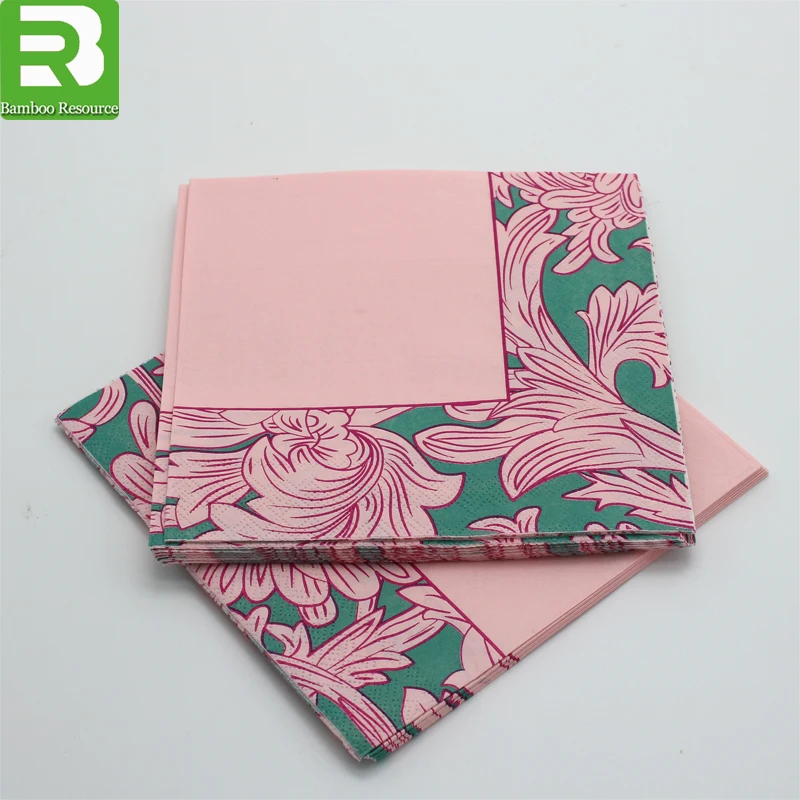 1 PLY 2 PLY 3 PLY art design custom printed paper napkin