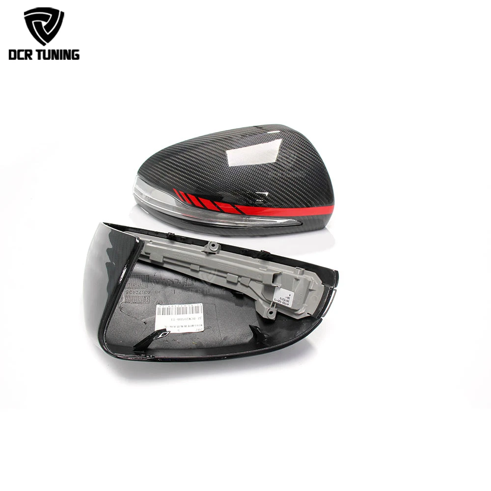 Replacement Style Carbon Fiber Mirror Cover For Mercedes Benz W205/W222 W238 CLS W257 LHD C63 2015+ C180 200 250 260