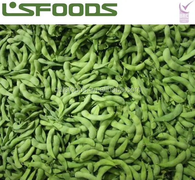 
New Frozen green edamame shelled mukimame Taiwan green Soybean 