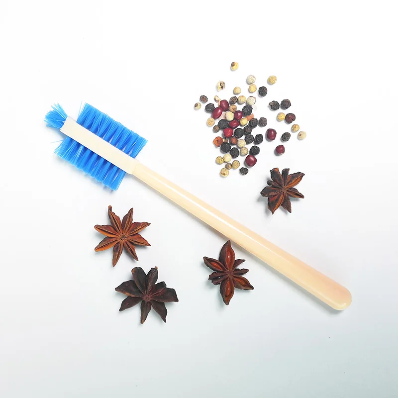 Small moq food grade plastic cleaning brushes cheap price small dust cleaning brush