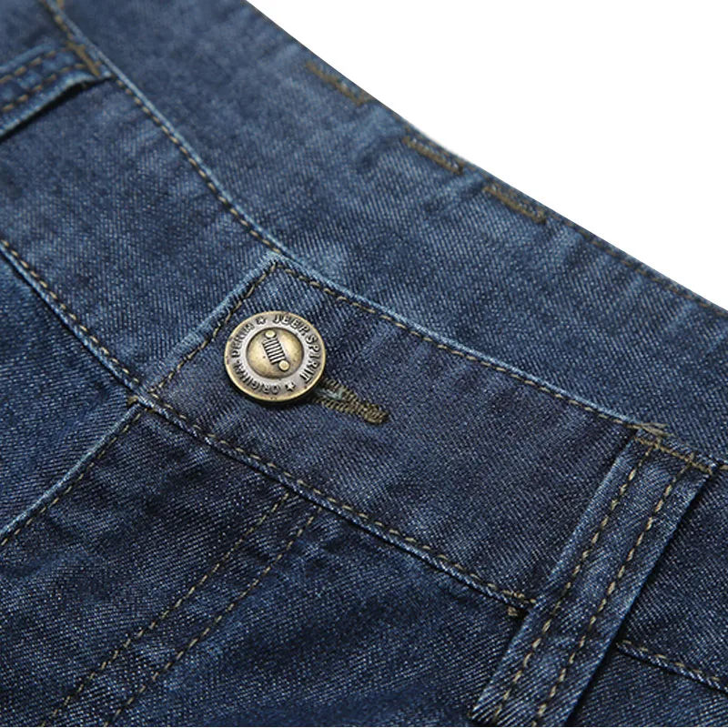 The straight man jeans regular big size add logo more pockets for work  customized yulin OEM jeans