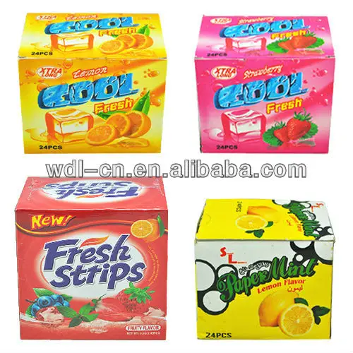 
Chinese cotton candy dissolving fresh strips 