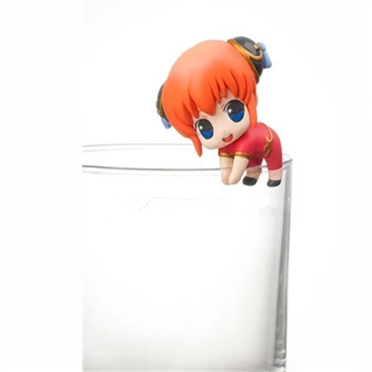 Factory make Silver soul tea lovers pvc articulated anime figure