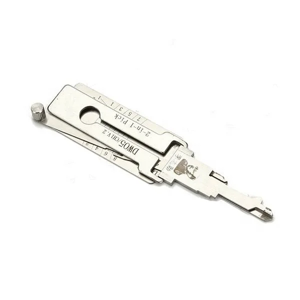 Lishi DW05/CH1 v.2 2 in 1 Car Door Lock Pick Decoder Unlock Tool