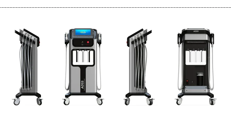 ADSS newest 8 handles different functions hydra oxygen facial machine
