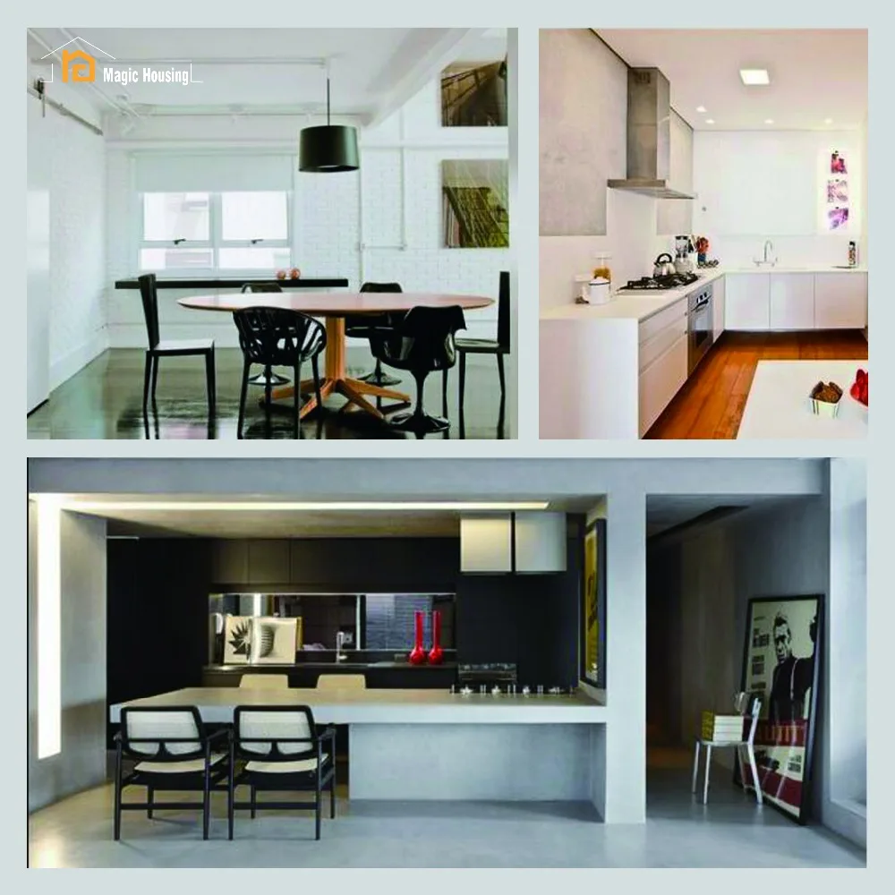 Modern design thermal insulated quick build 70 square meter prefab house