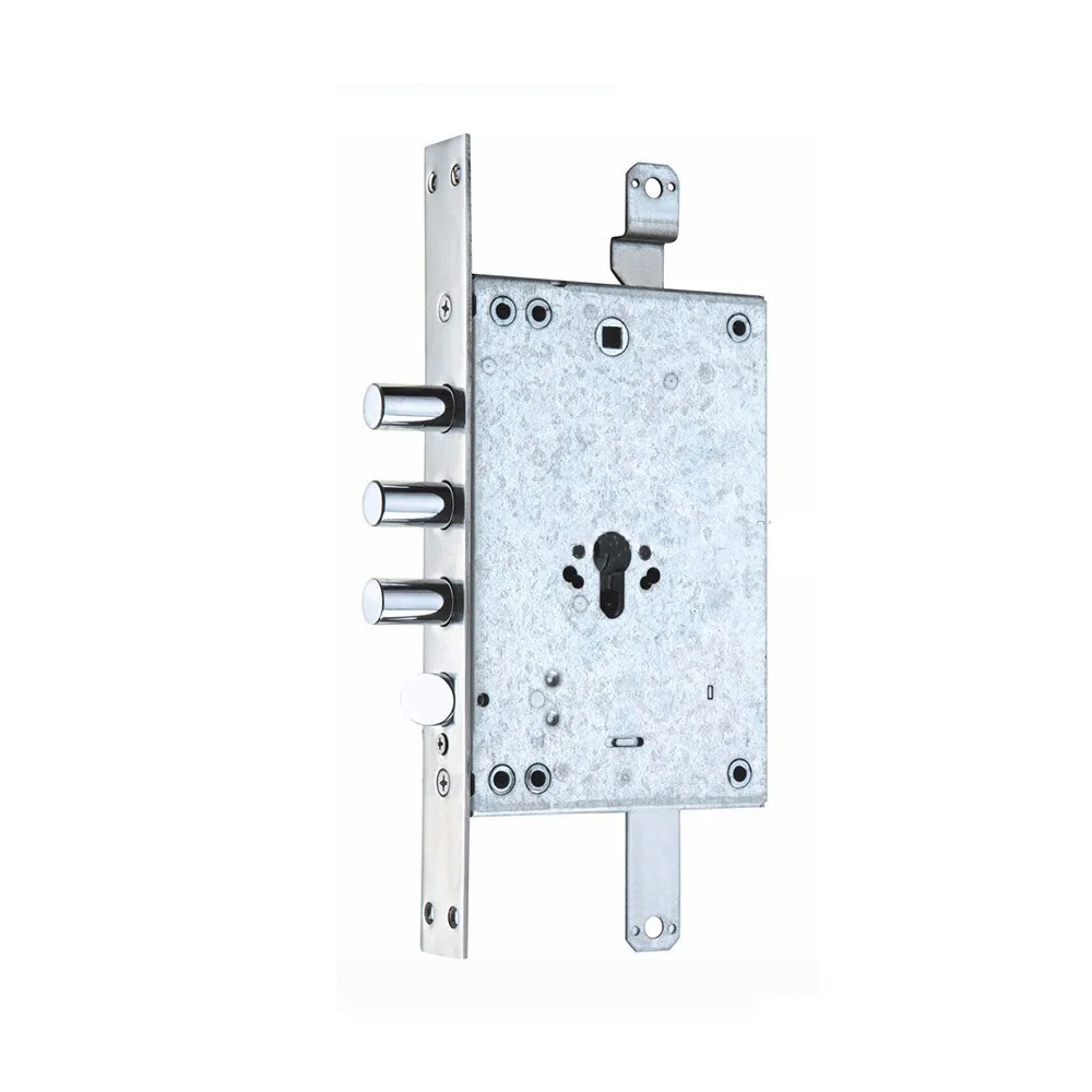 European profile 3 point lock for armored doors