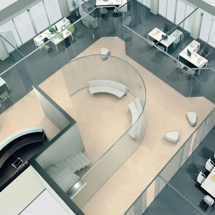 
Sound Proof Glass Room Dividers Indoor 