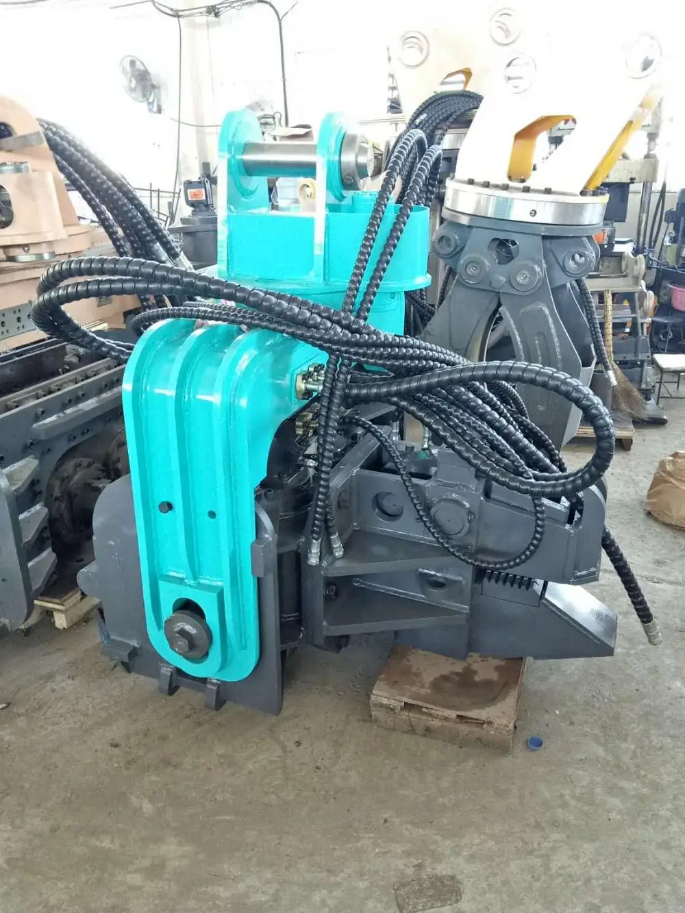35-50 tons excavator vibro hammer used hydraulic mini excavator pile driver