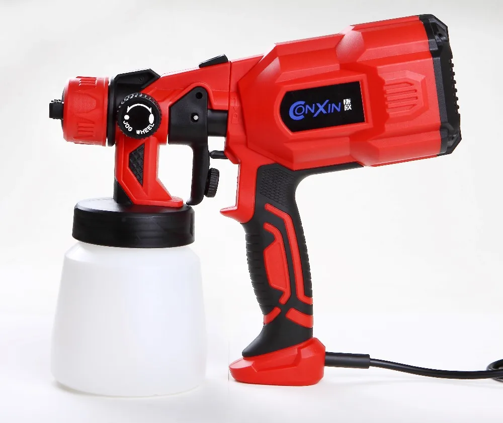 HVLP Type Width Adjustable 550W Electric Paint Spray Gun CX31