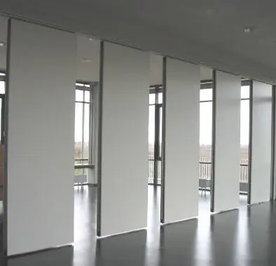 
Nigeria hotel soundproof folding door partition Acoustic movable partition door operable wall for Kenya banquet hall 