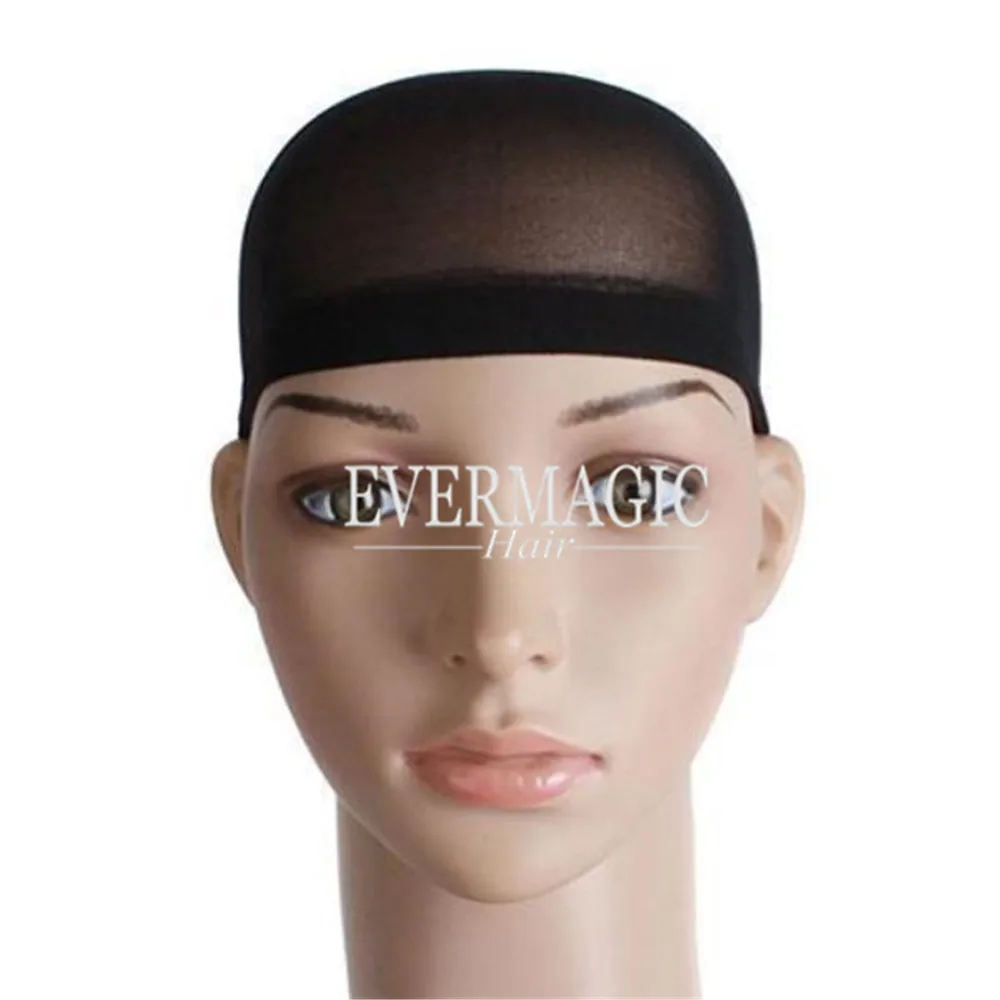 
Breathable full silk net wig cap for making hair wigs 