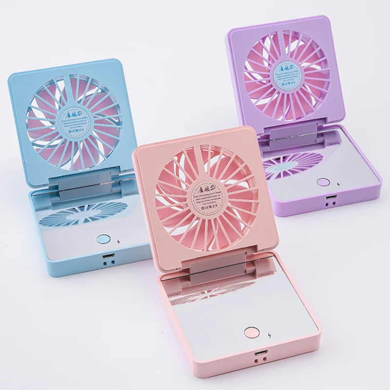 Rechargeable folding Mini USB Cooler Cooling Portable Handheld Fan