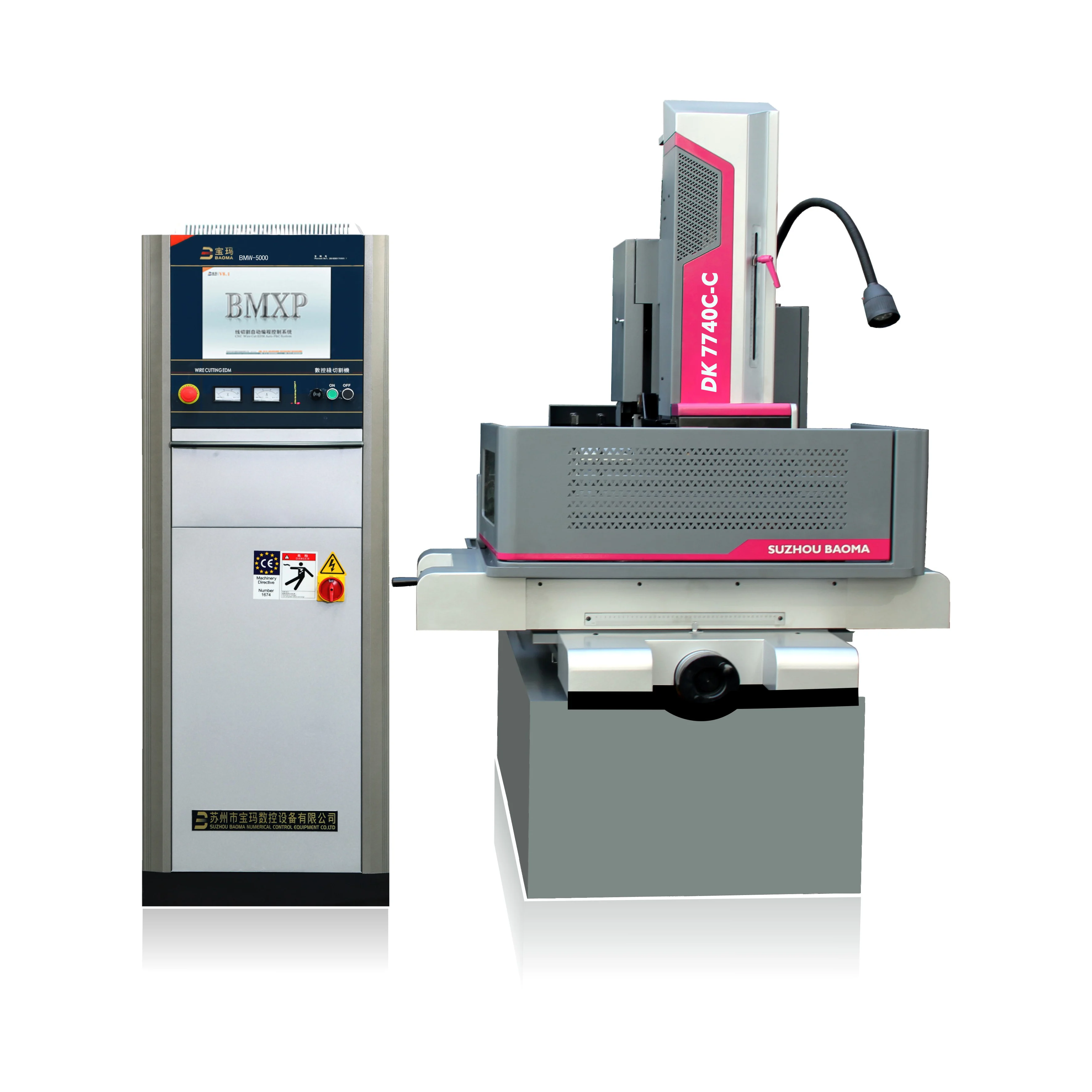 C Structure DK7740D-CT CNC Wire Cut EDM Machine