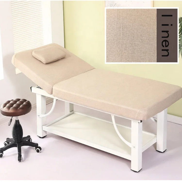 Adjustable Japanese and Korea Style Wooden Massage Bed